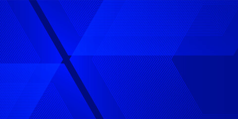 Obraz premium Hexagon Blue Tech Finance Fintech Background Abstract Pixel Pattern. Abstract Business Tech Background Abstract modern art