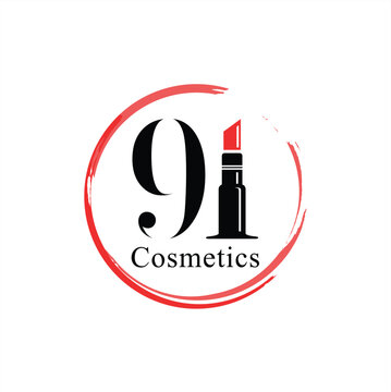 Letter 91 Cosmetics Logo Design