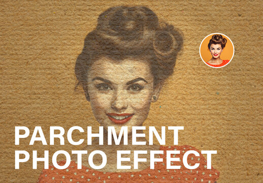 Parchment Photo Effect