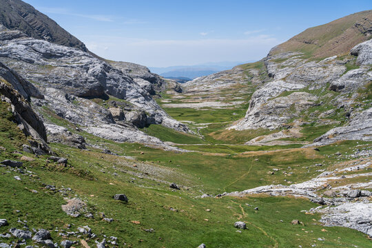 A beautiful valley in ther Spanish Pyrenees.