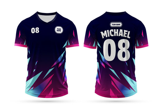 Gaming Jersey Design Template