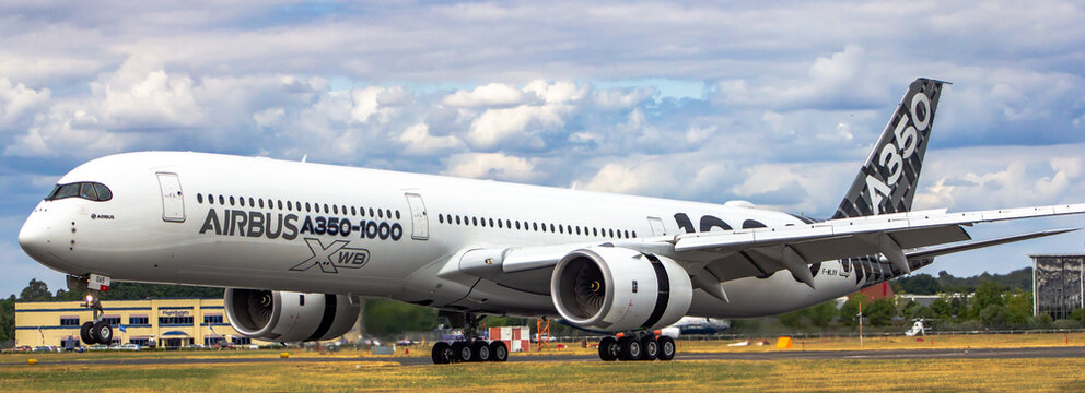 Paris, France - July 16, 2026: Airbus A350-1000