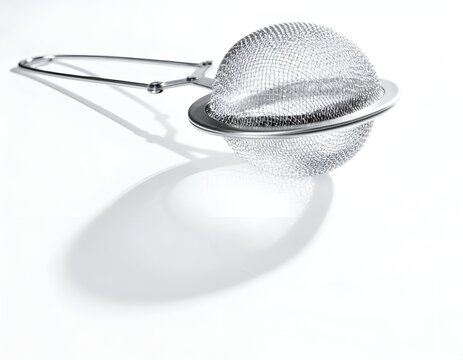 Metal tea infuser ball strainer for loose leaf herbal tea brewing tool