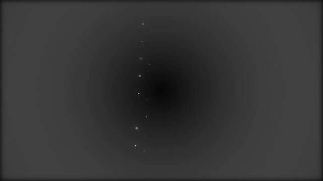 Minimalist digital dust particles floating on dark abstract background dots