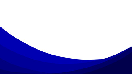 Obraz premium Professional abstract blue wave background for corporate presentations and modern web design layouts.
