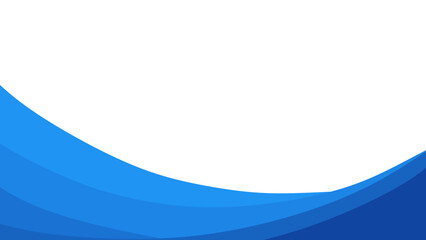 Obraz premium Professional blue abstract wave background for corporate presentations and modern web design layouts.