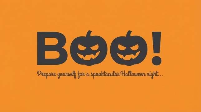 Boo Halloween Quote