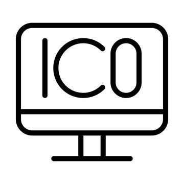 ICO Vector Icon