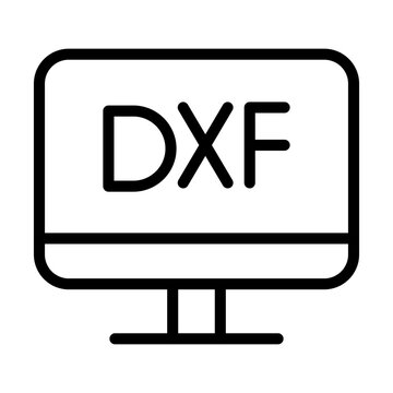 DXF Vector Icon