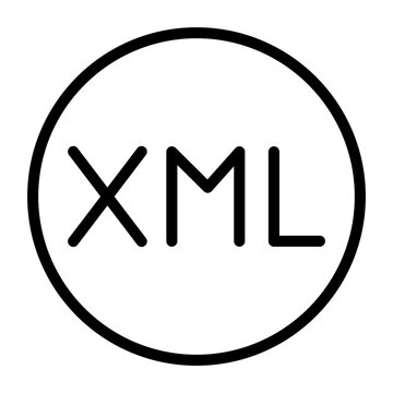 XML Vector Icon