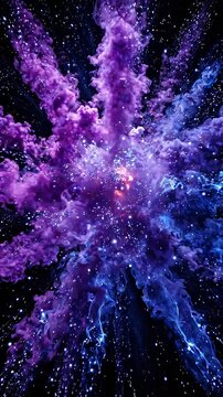 A Cosmic Journey Through an Expansive Universe: Stunning Celestial Visualization Captures the Sublime Beauty of Starlit Nebulas and Ethereal Cosmic Clouds
