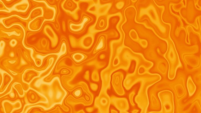 A vibrant and dynamic abstract pattern featuring swirling shapes and fluid textures in warm shades