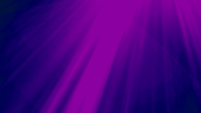 A vibrant display of purple light beams radiates across the scene, creating an energetic and dynamic atmosphere