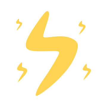 lightning icon design