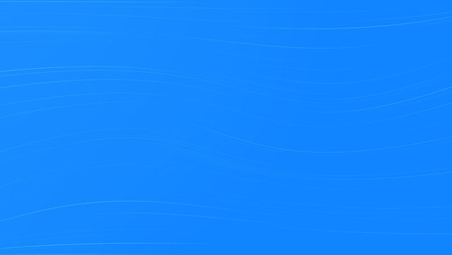 Abstract Blue Wavy Lines Background
