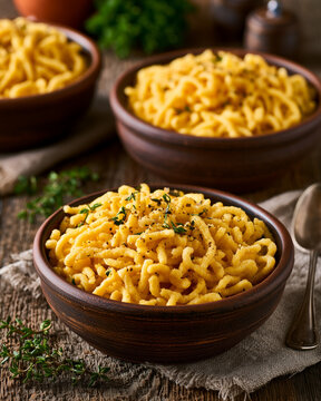 Passatelli from Pesaro e Urbino, Traditional Italian Pasta with Herbs and Parmesan