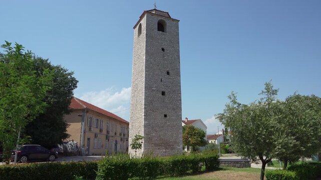 Podgorician Clock Tower in Podgorica, Montenegro