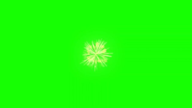 green dandelion background