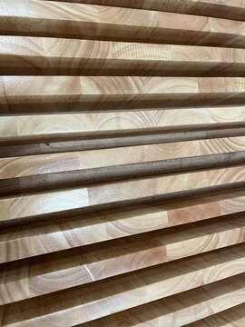A stack of wood joined together 