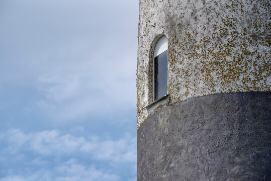 Landscape photo with Odensholm lighthouse in Estonia -baltic sea