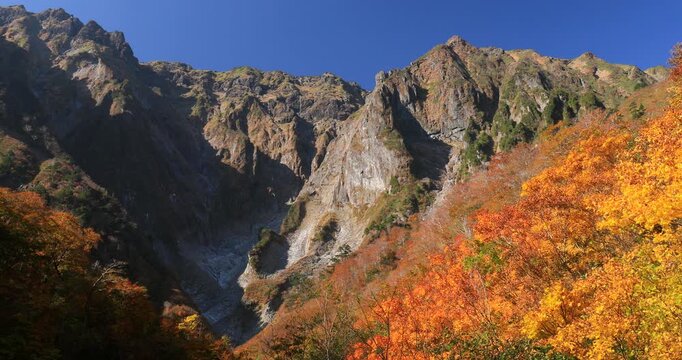 一ノ倉沢から谷川岳