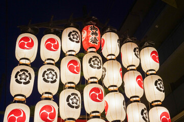 祇園祭の提灯 © 金田　哲郎
