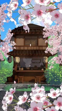 Spring Japanese Ramen Shop