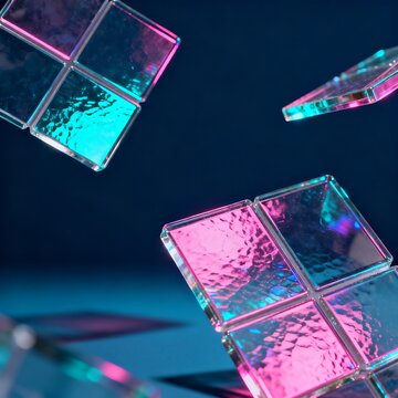 Neon Dreamscape: Emergence from the Shadows