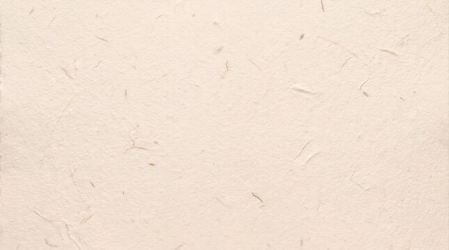Natural handmade beige paper texture background with organic fibers and rustic fibrous rough surface.