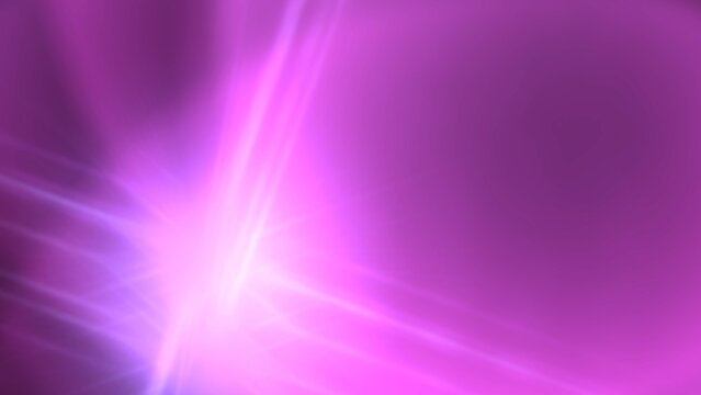 Vibrant purple glow radiates from central burst. Soft beams spread across smooth gradient background