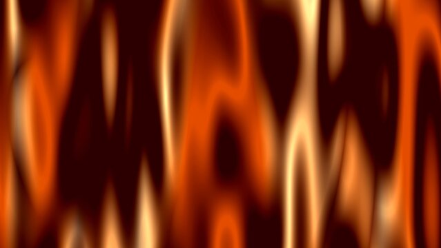 Fiery swirls dance in warm amber and deep crimson hues. Luminous curves ripple like molten liquid