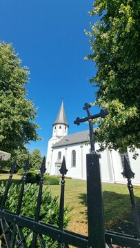 church of parish of st. laurentius, scharfenberg