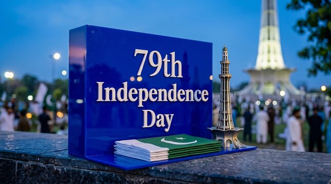 79th Pakistan Independence Day Celebration Banner