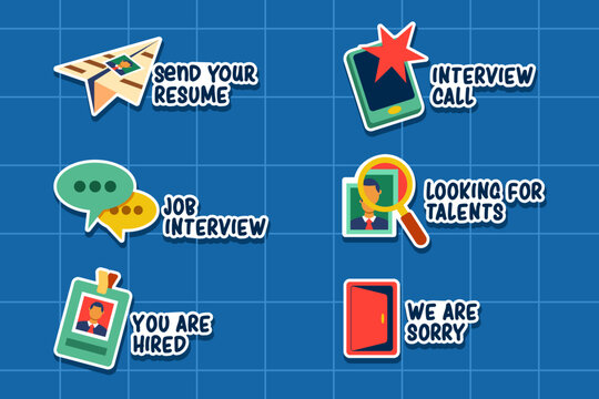 Job Hiring Sticker