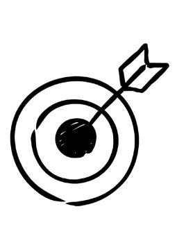 vector illustration of a target