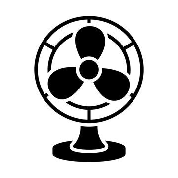 table fan glyph icon