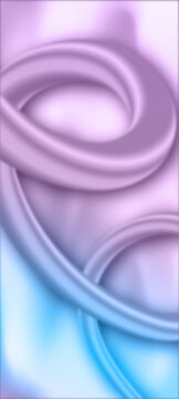 Colorful abstraction with blurring elements. Smartphone background or screensaver. 
