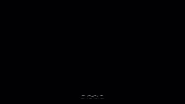 Abstract digital glitch art motion graphic with flickering black and white horizontal lines.
