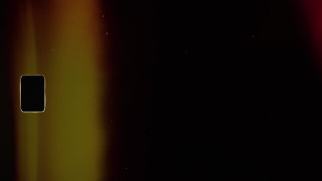 Old film burn overlay effect, abstract vintage nostalgia animation with noise and dirt 