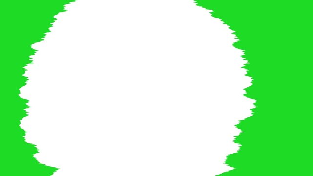 Fluid black ink brush stroke animation flowing across green and white background, artistic paint bleed, abstract splash transition, matte overlay effect, seamless loop, professional 4K footage