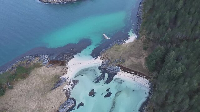 Norway Tj&oslash;tta Alsta Rot&oslash;d&oslash;ya Mindlandet Islands Vefsnfjord Stokkafjorden Leirfjord Hamnesleira Alstahaug Nordland Skeilia Nature Reserve