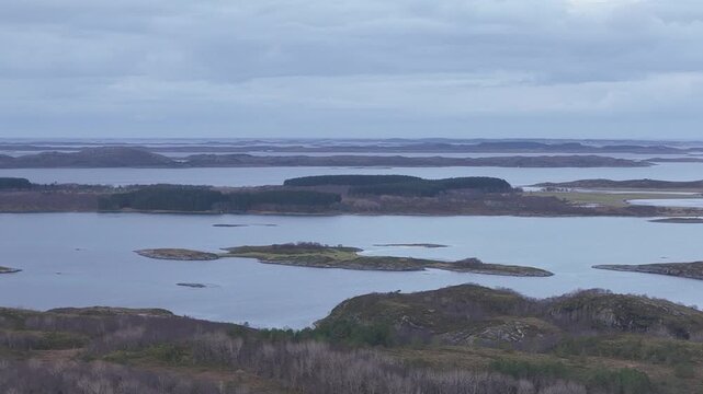 Norway Tj&oslash;tta Alsta Rot&oslash;d&oslash;ya Mindlandet Islands Vefsnfjord Stokkafjorden Leirfjord Hamnesleira Alstahaug Nordland Skeilia Nature Reserve