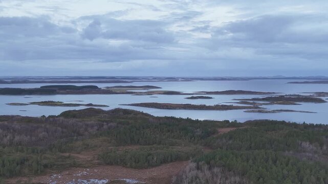 Norway Tj&oslash;tta Alsta Rot&oslash;d&oslash;ya Mindlandet Islands Vefsnfjord Stokkafjorden Leirfjord Hamnesleira Alstahaug Nordland Skeilia Nature Reserve