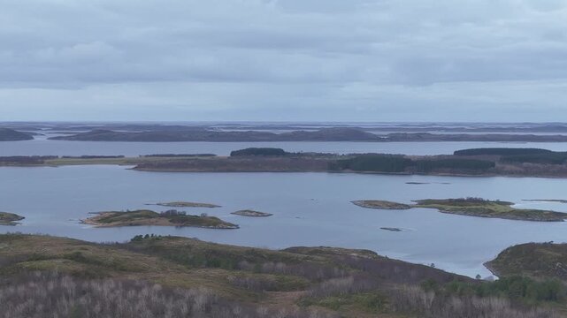 Norway Tj&oslash;tta Alsta Rot&oslash;d&oslash;ya Mindlandet Islands Vefsnfjord Stokkafjorden Leirfjord Hamnesleira Alstahaug Nordland Skeilia Nature Reserve