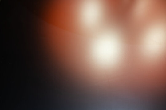 Warm tone bokeh gradient abstract background