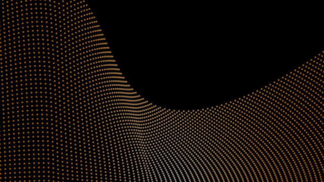 nice golden dot line partan design in dark background 4k images wallpaper phots 16 to 9 retio