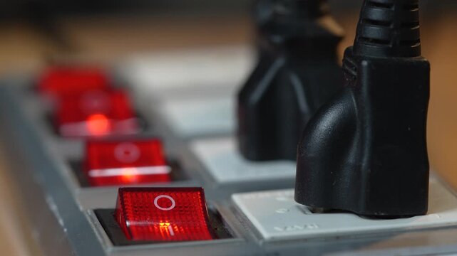 Electrical plugs with circuit breakers and fire-resistant materials for safety	