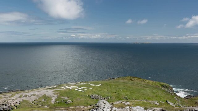 Coastline of Malin Head, Donegal, Ireland's northernmost point
