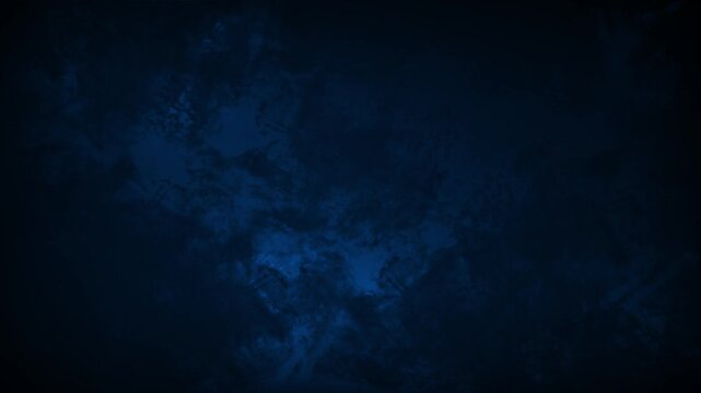 Royal blue color smudge and noisy smokey texture grainy designloop able gradient baclground