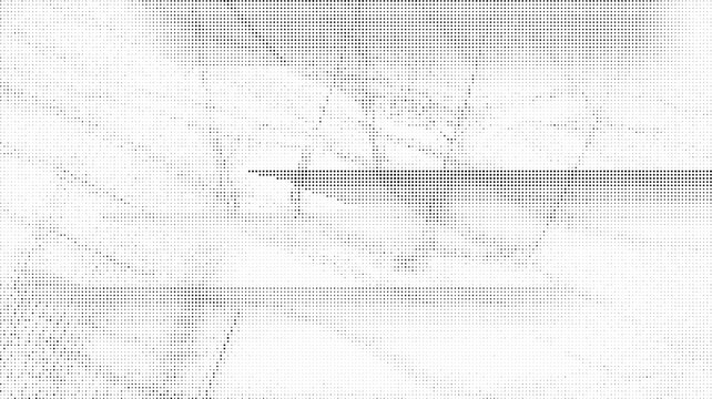 Monochromatic abstract pattern of dots creating a textured background with subtle gradients and shapes